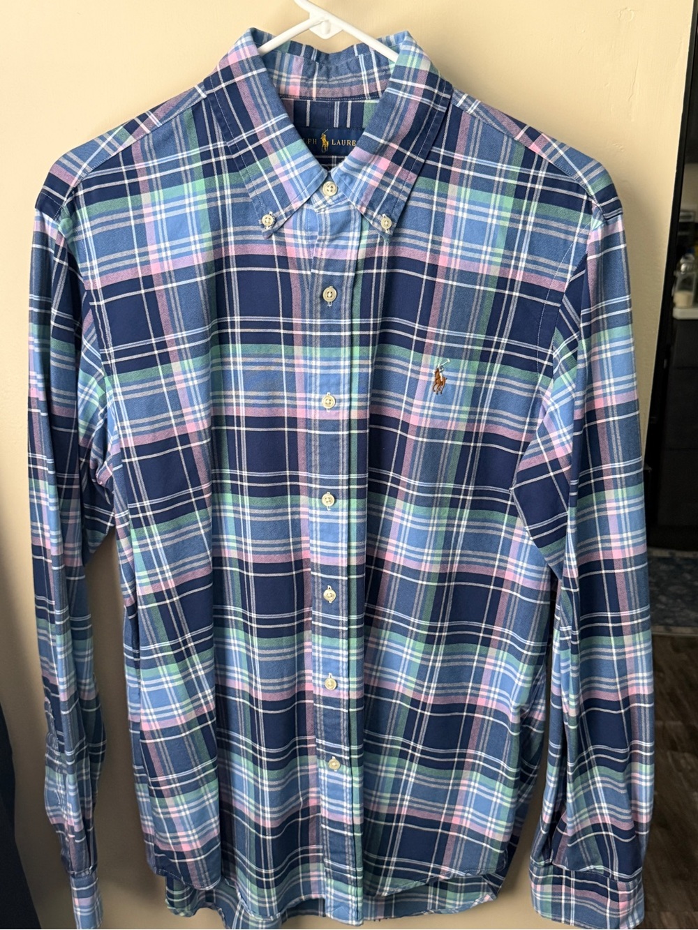 Polo by Ralph Lauren Navy Multi Plaid Button-Down Shirt